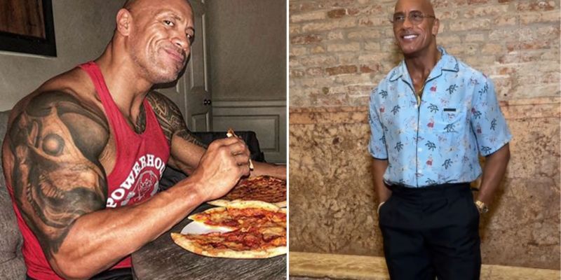Dwayne Johnson sorprende con figura mucho más delgada