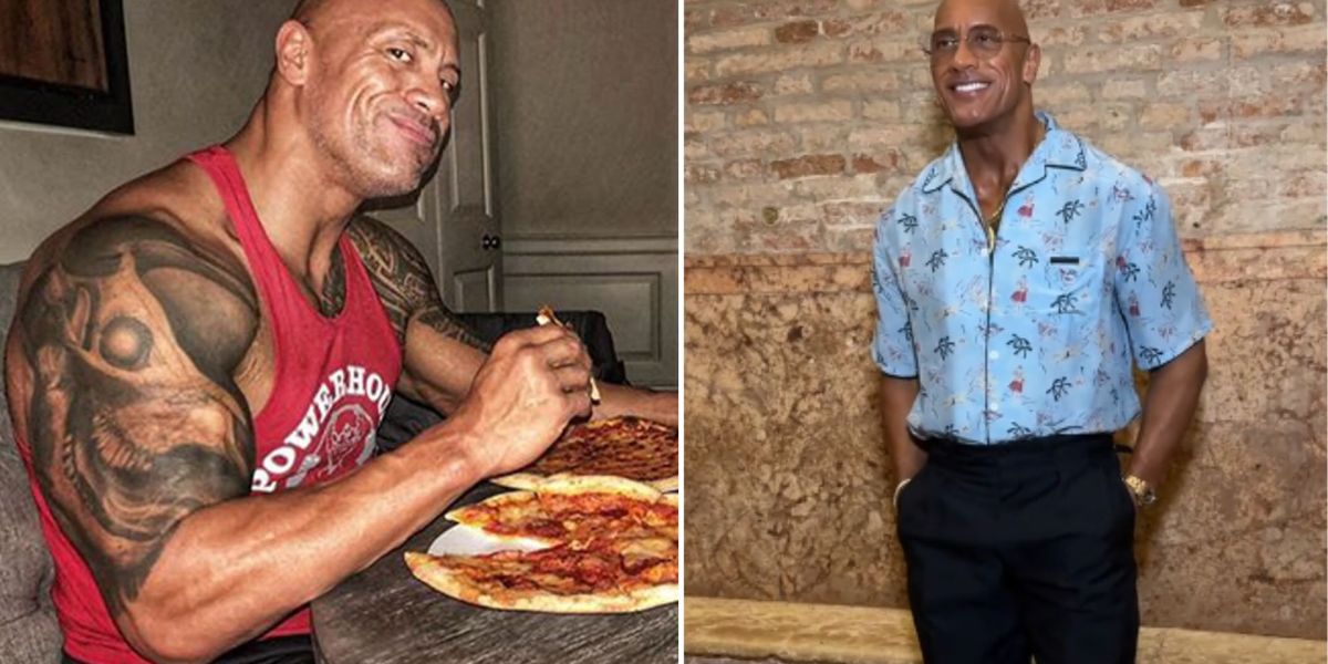 Dwayne Johnson sorprende con figura mucho más delgada