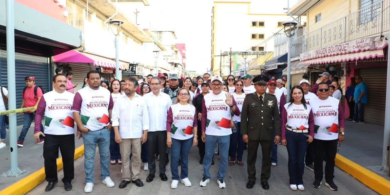 Conmemora Gobierno de Altamira el 115 Aniversario de la Revolución Mexicana