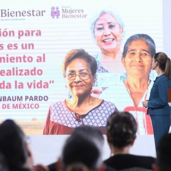 En octubre 2 millones de mujeres de 60 a 62 años tendrán la tarjeta Bienestar
