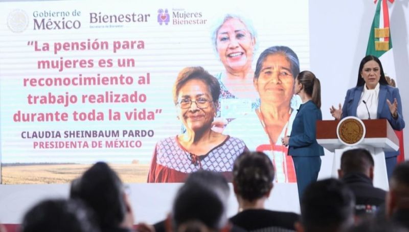 En octubre 2 millones de mujeres de 60 a 62 años tendrán la tarjeta Bienestar