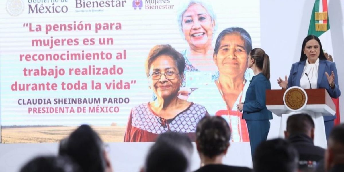 En octubre 2 millones de mujeres de 60 a 62 años tendrán la tarjeta Bienestar