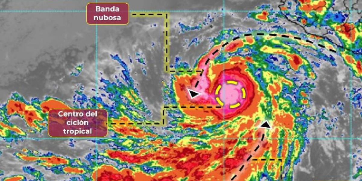 ‘Jova’ alcanza la categoría 2 de huracán; llegará hasta nivel 4