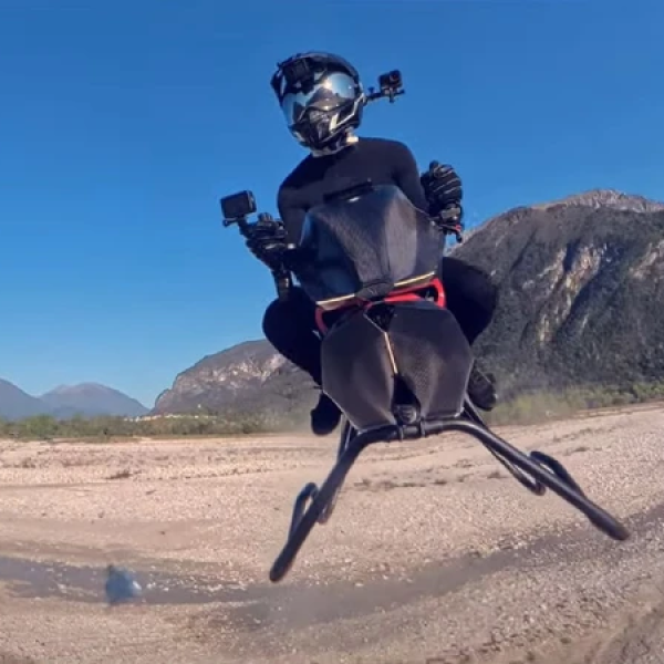 Nace Airbike, la moto voladora