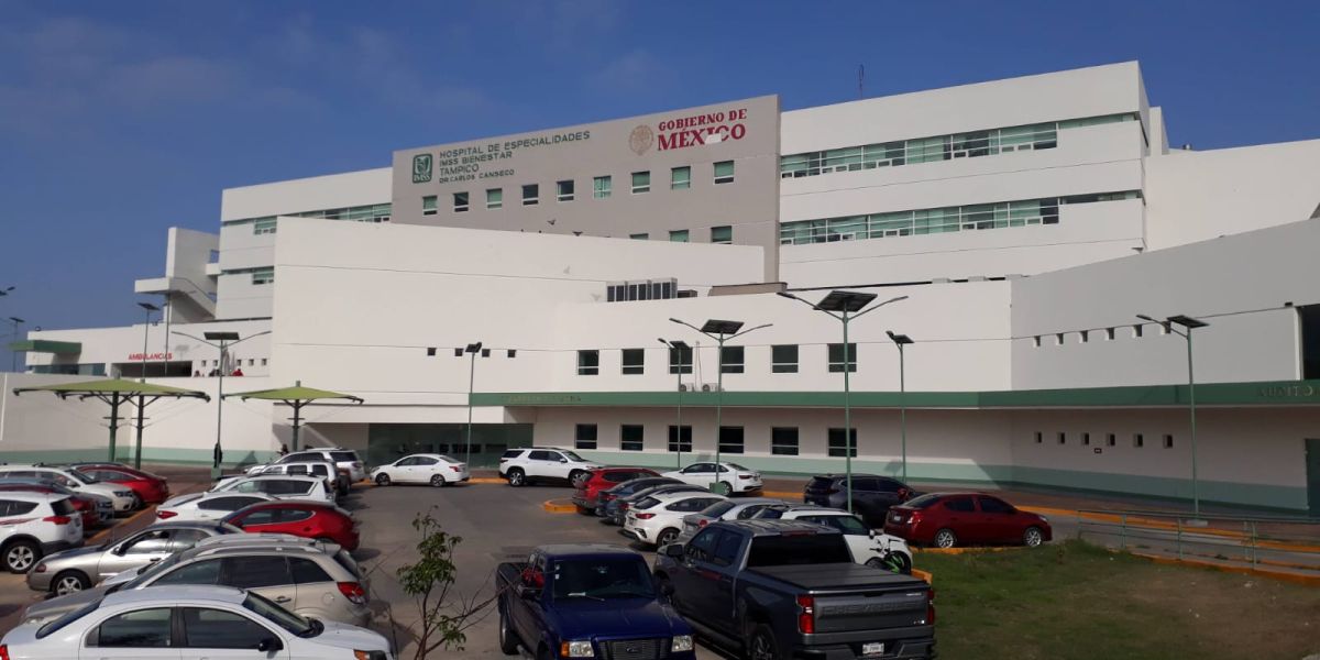 Colapsado el hospital Canseco de Tampico