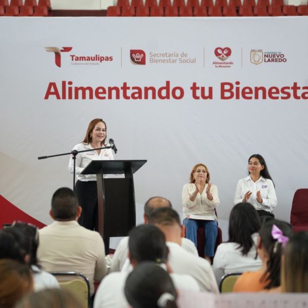Entrega gobierno del estado apoyo alimentario a más de 500 familias de Nuevo Laredo