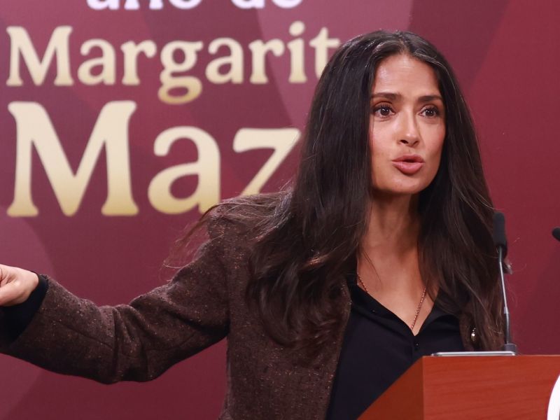 ‘No hay quien pueda competir con nosotros’, dice Salma Hayek 