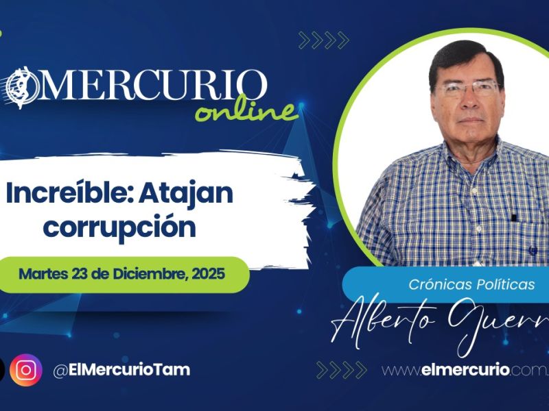 Increíble: Atajan corrupción