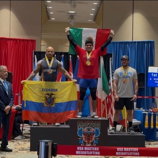 Al Mundial pesista victorence César Vallejo