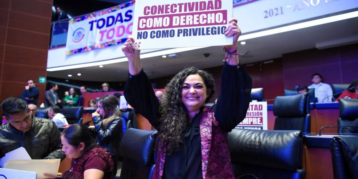 Nueva ley de telecomunicaciones impulsa conectividad digital : Senadora Olga Sosa