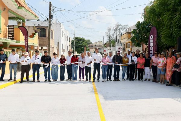 Erasmo González Robledo entrega obras por más de 6 millones de pesos para transformar la movilidad