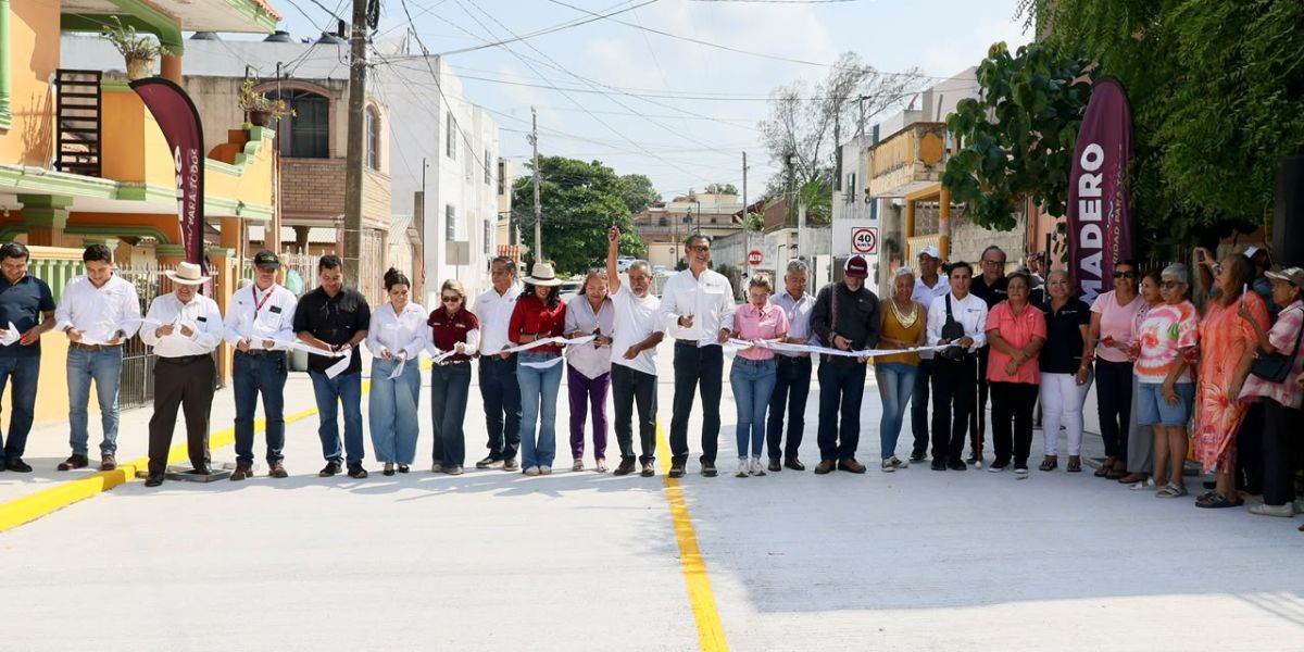 Erasmo González Robledo entrega obras por más de 6 millones de pesos para transformar la movilidad