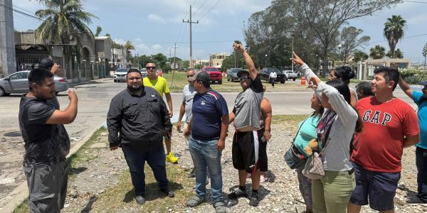 Operativo de Guardia Estatal y Tránsito en mercado rodante genera inconformidad