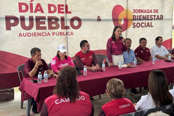 Presente COMAPA Altamira en el día del pueblo y en las mesas de atención de programas sociales