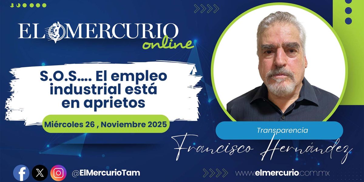 S.O.S…. El empleo industrial está en aprietos