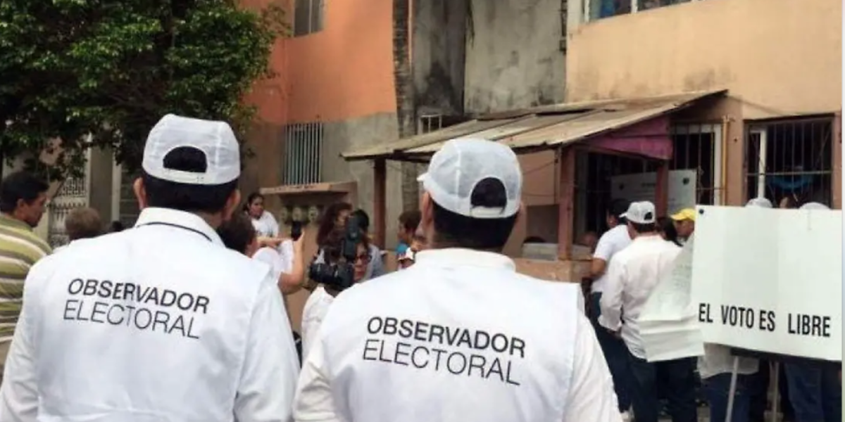 Echan de elección a 1,380 observadores ‘camuflados’