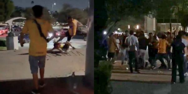 Violencia entre aficionados de Tigres y América empaña el partido en el Universitario