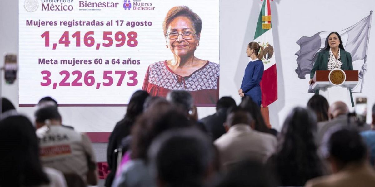 Este mes de agosto concluye registro para la pensión de mujeres de 60 a 64 años