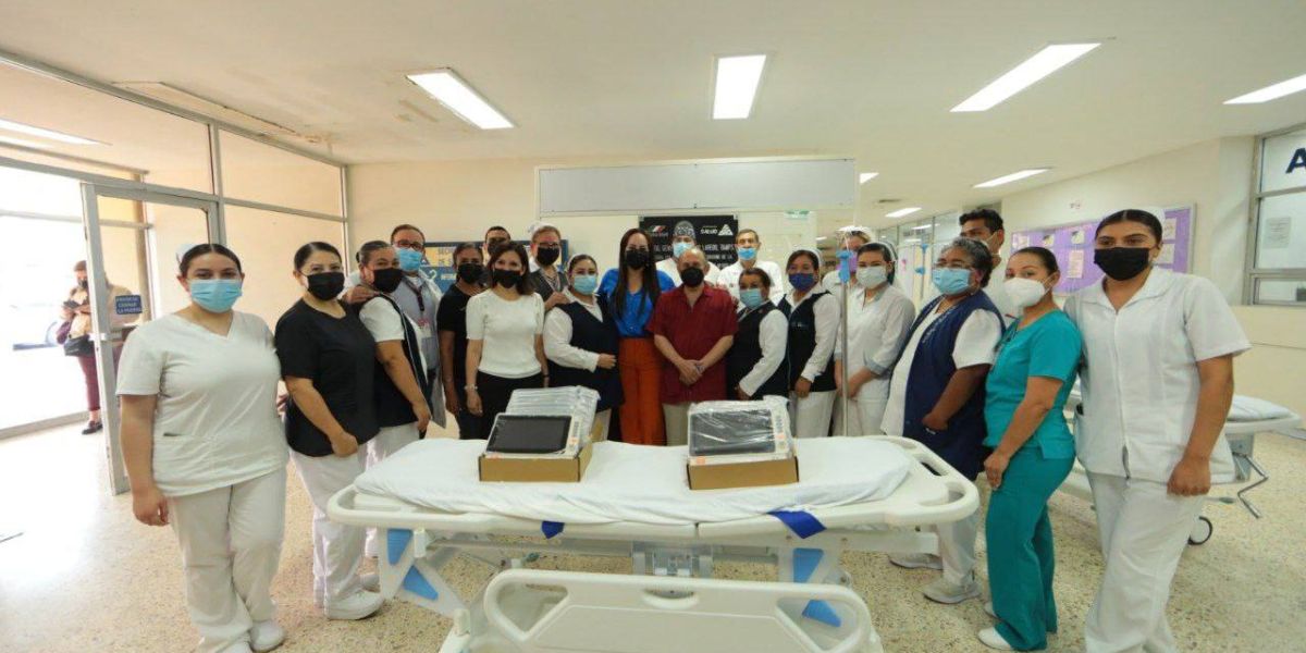 Dona Gobierno Municipal equipo médico a Hospital General