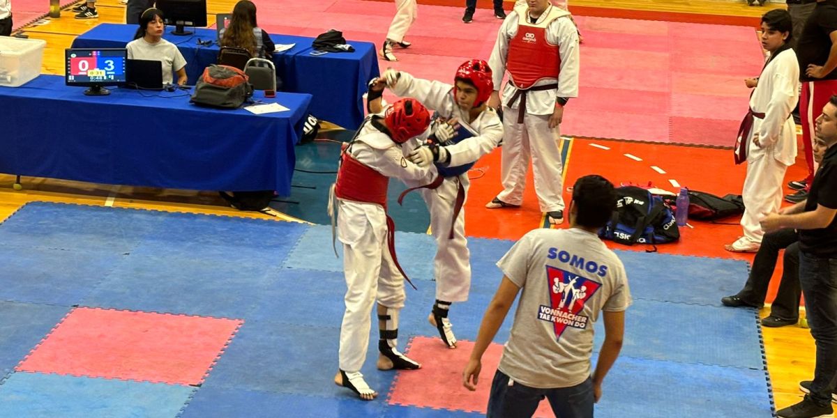 Un éxito torneo de taekwondo, Somos Von Nacher