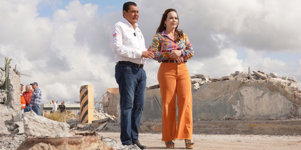 Realiza gobierno de Nuevo Laredo trabajos de rehabilitación de la garita del km 26