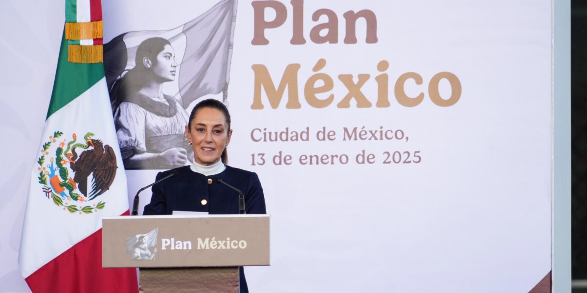 Presidenta Claudia Sheinbaum presenta el Plan México que contempla un portafolio de inversiones de 277 mmdd