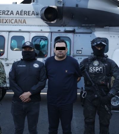 Aprehenden al ‘cerebro’ del asesinato de Carlos Manzo