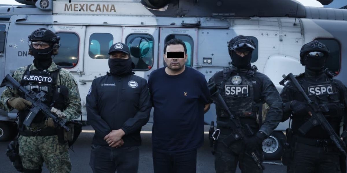 Aprehenden al ‘cerebro’ del asesinato de Carlos Manzo