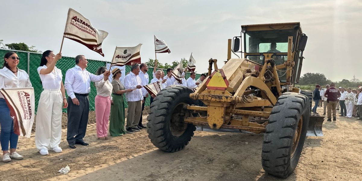 Inicia construcción de la planta de tratamientos de aguas residuales de Altamira