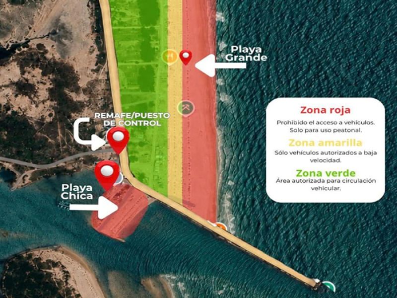 Tras muerte de menor, establecen zonificación vehicular en Playa La Pesca
