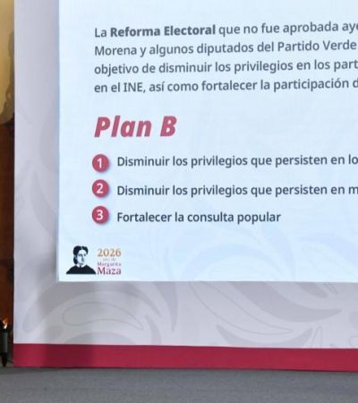 Abren la puerta a la Presidenta para promover el voto en 2027