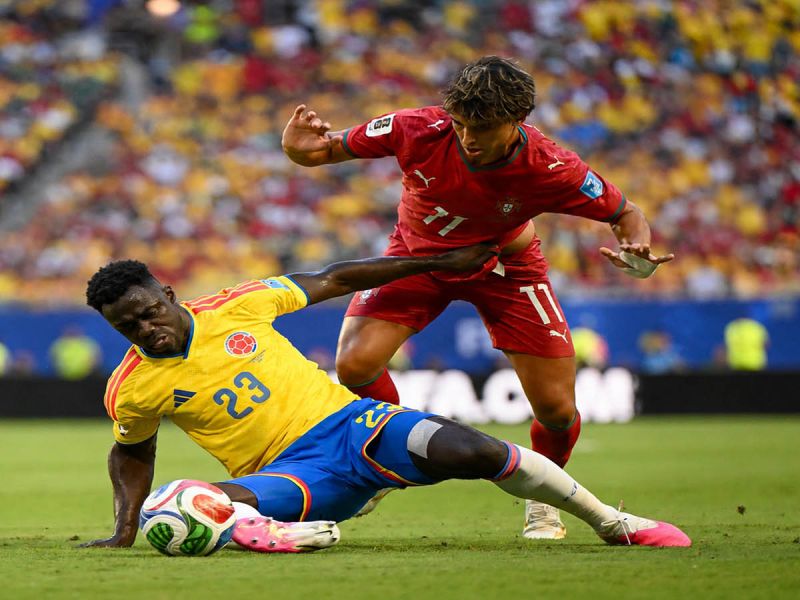 Colombia empata con Portugal, termina líder del Grupo K y ambos avanzan a dieciseisavos