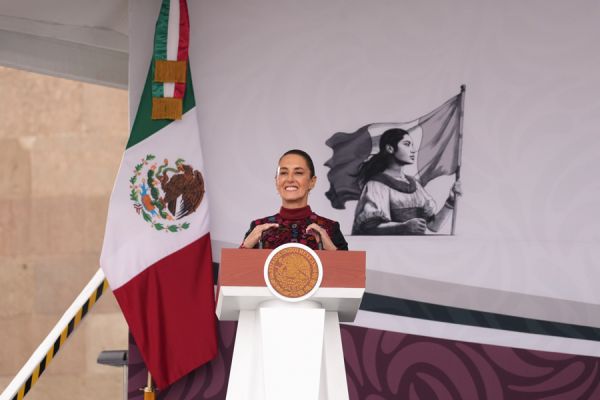 El mundo entero ve a México con admiración; las y los mexicanos en EUA son héroes de la patria: presidenta Claudia Sheinbaum