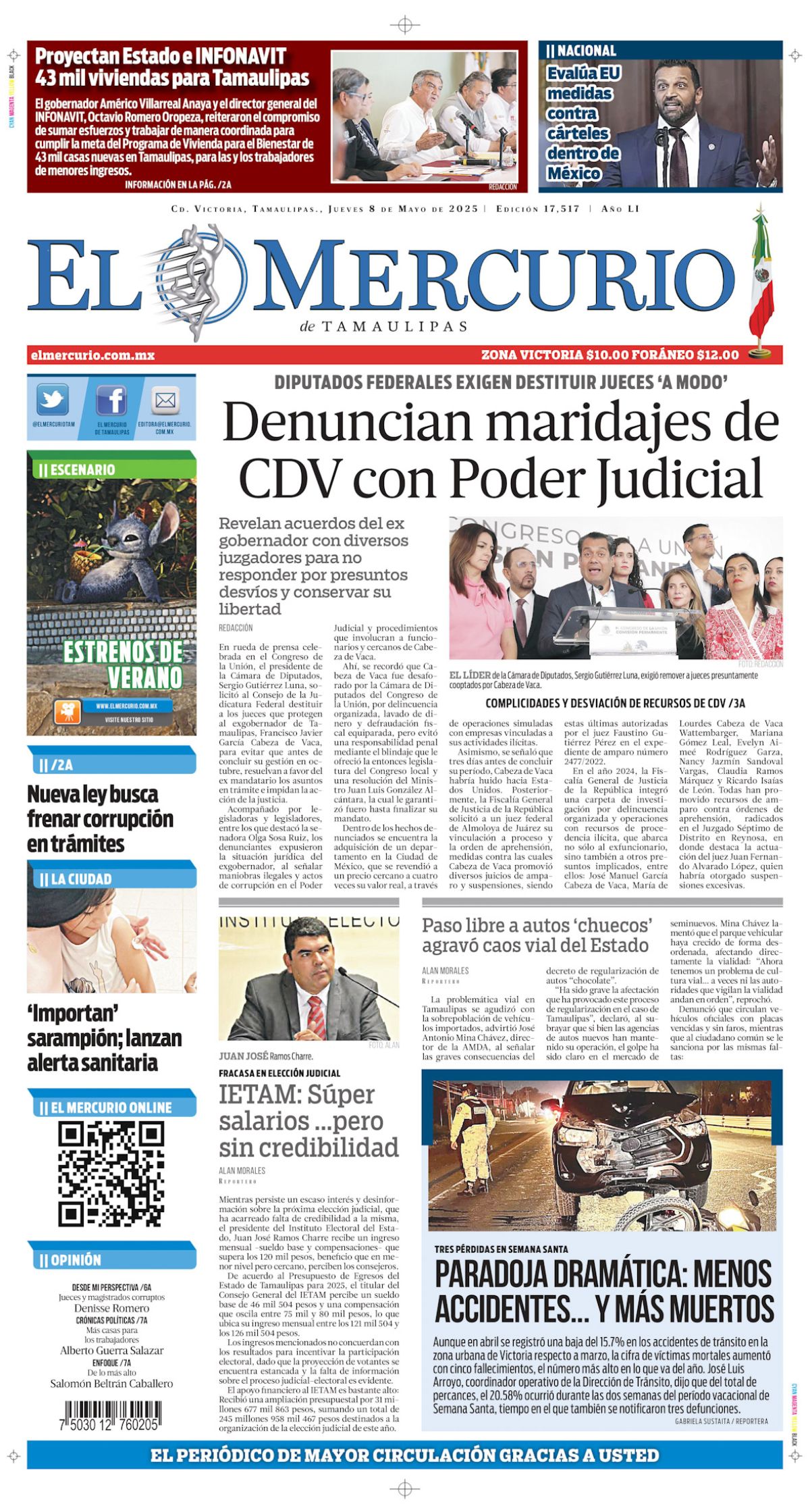 Denuncian maridajes de CDV con Poder Judicial