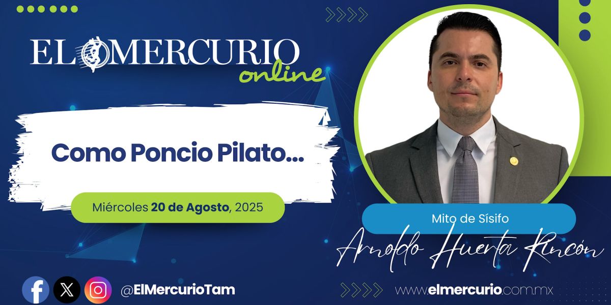 Como Poncio Pilato…