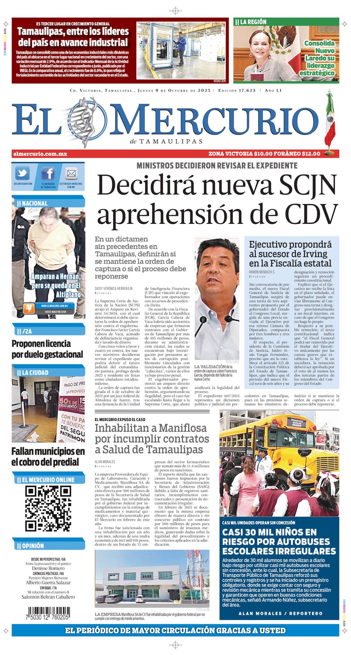 Decidirá nueva SCJN aprehensión de CDV
