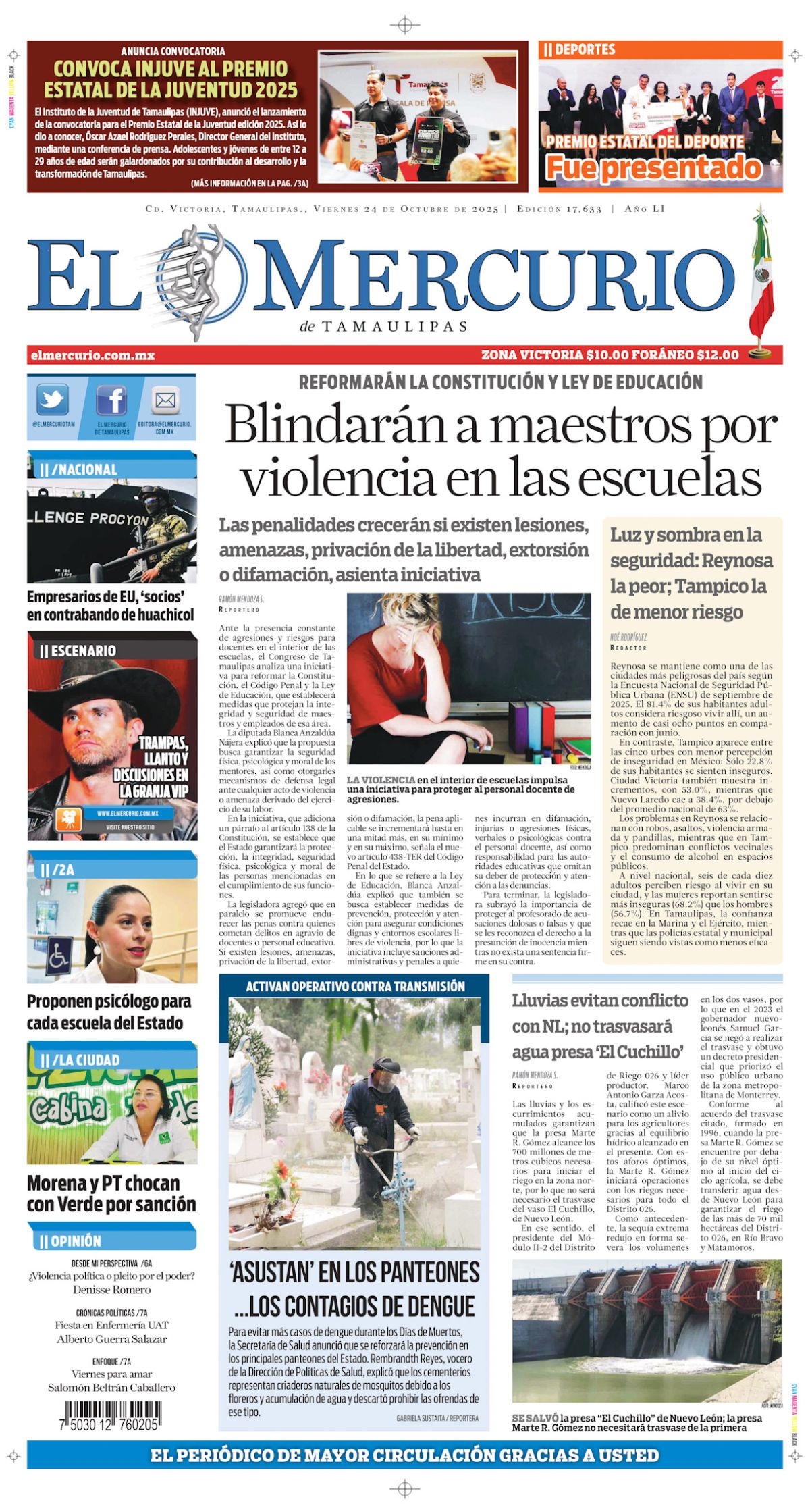 Blindarán a maestros por violencia en las escuelas