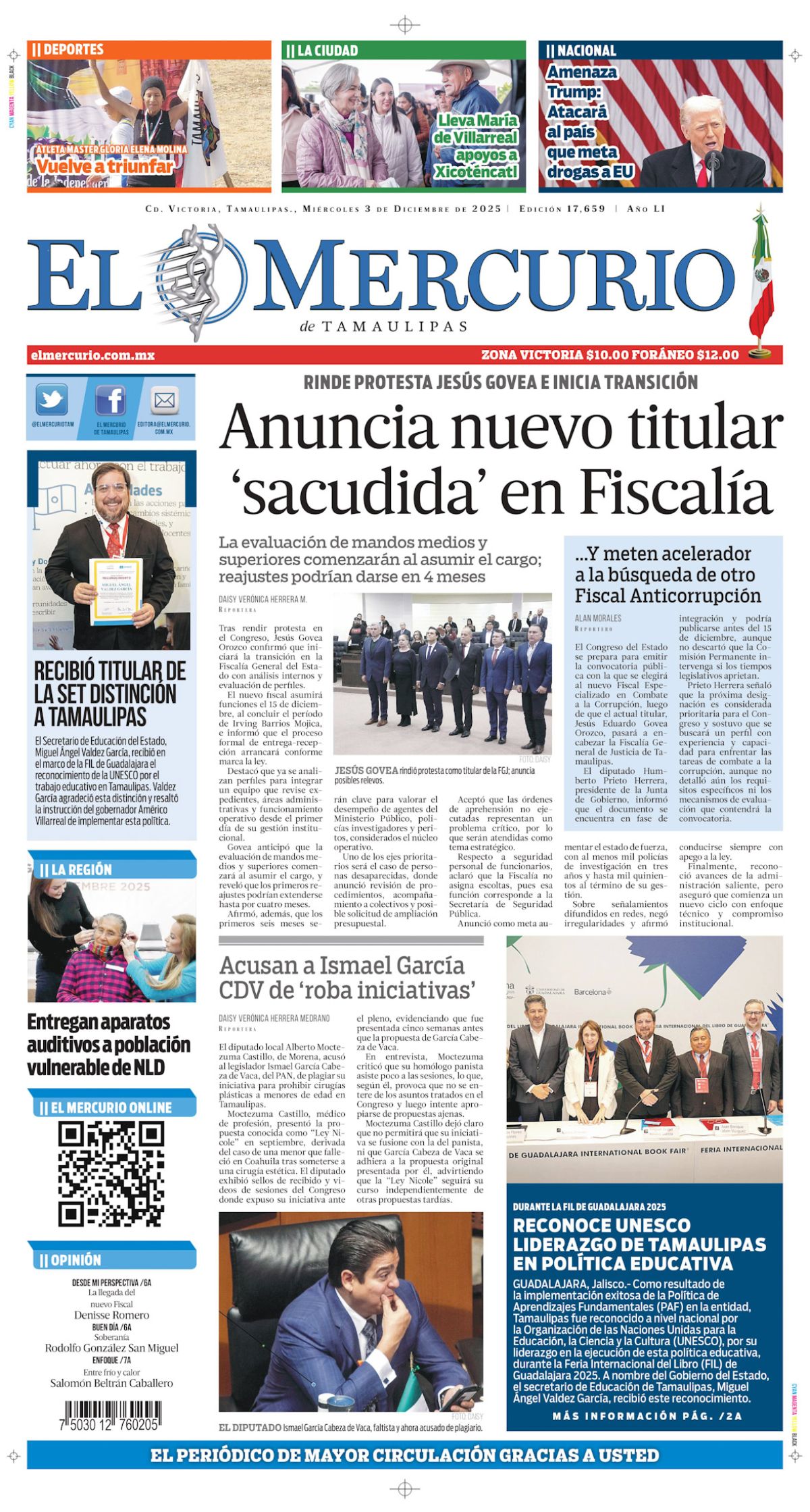 Anuncia nuevo titular ‘sacudida’ en Fiscalía
