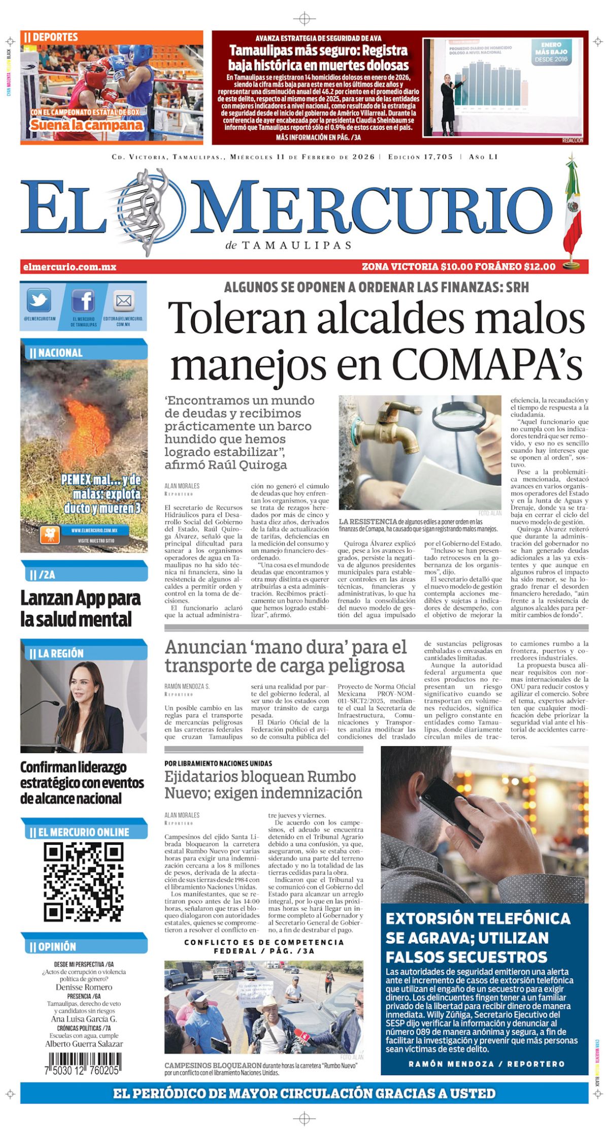 Toleran alcaldes malos manejos en COMAPA’s