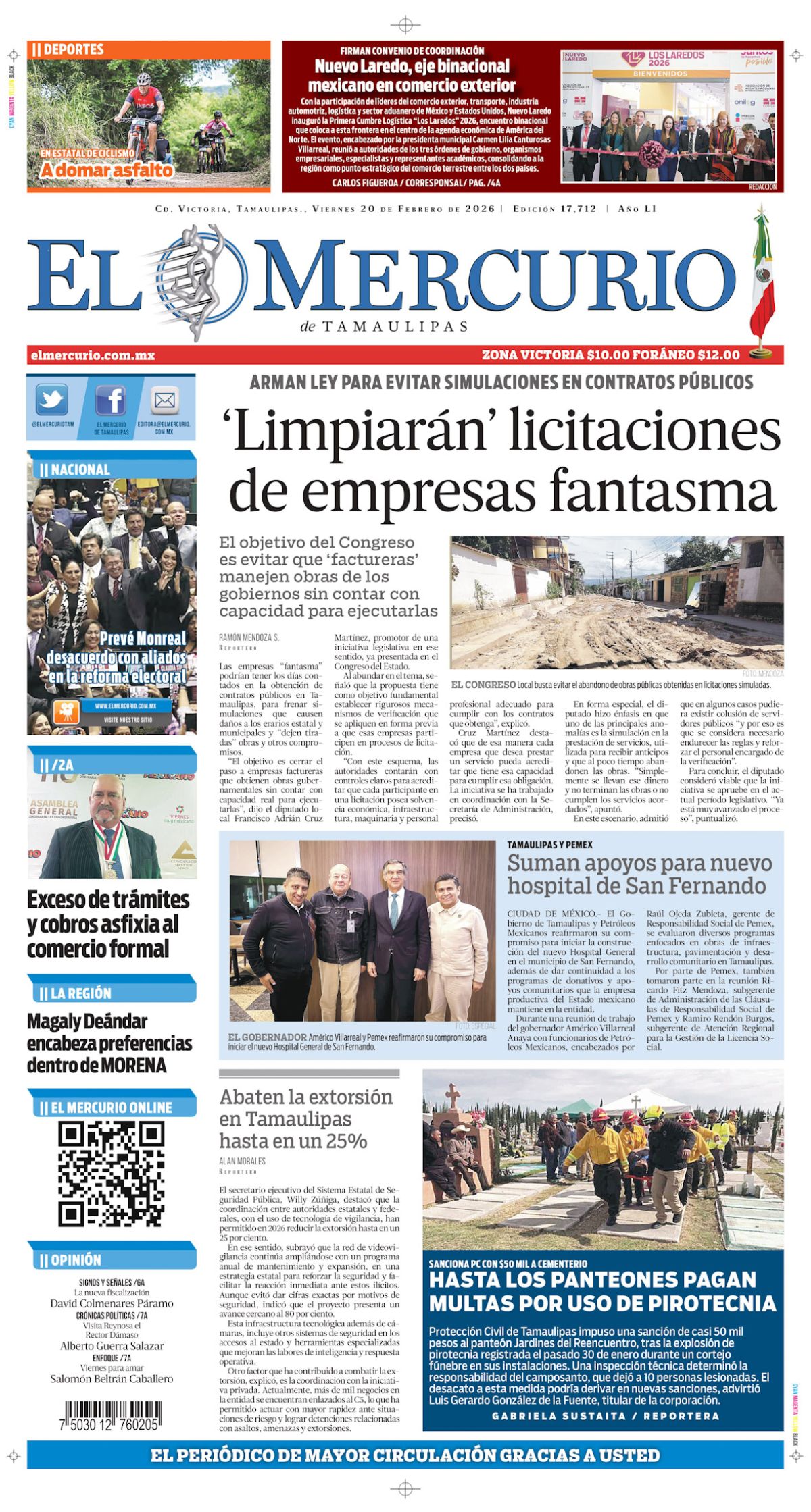 ‘Limpiarán’ licitaciones de empresas fantasma