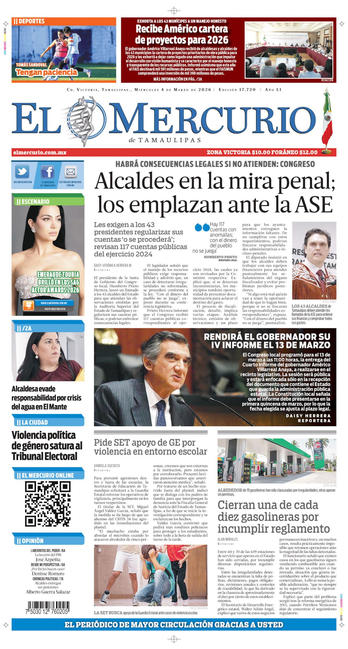 Alcaldes en la mira penal ; los emplazan ante la ASE