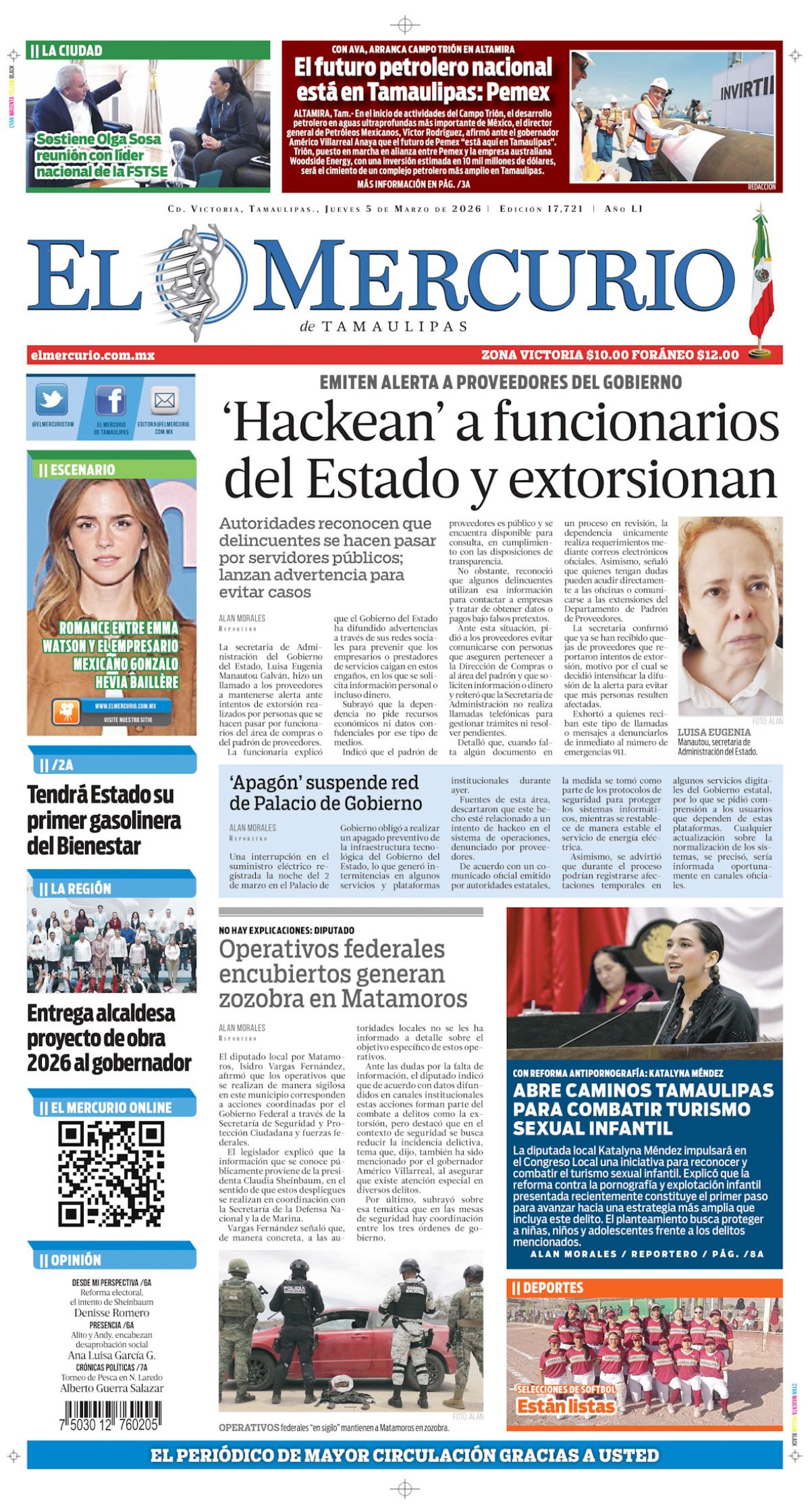 ‘Hackean’ a funcionarios del Estado y extorsionan