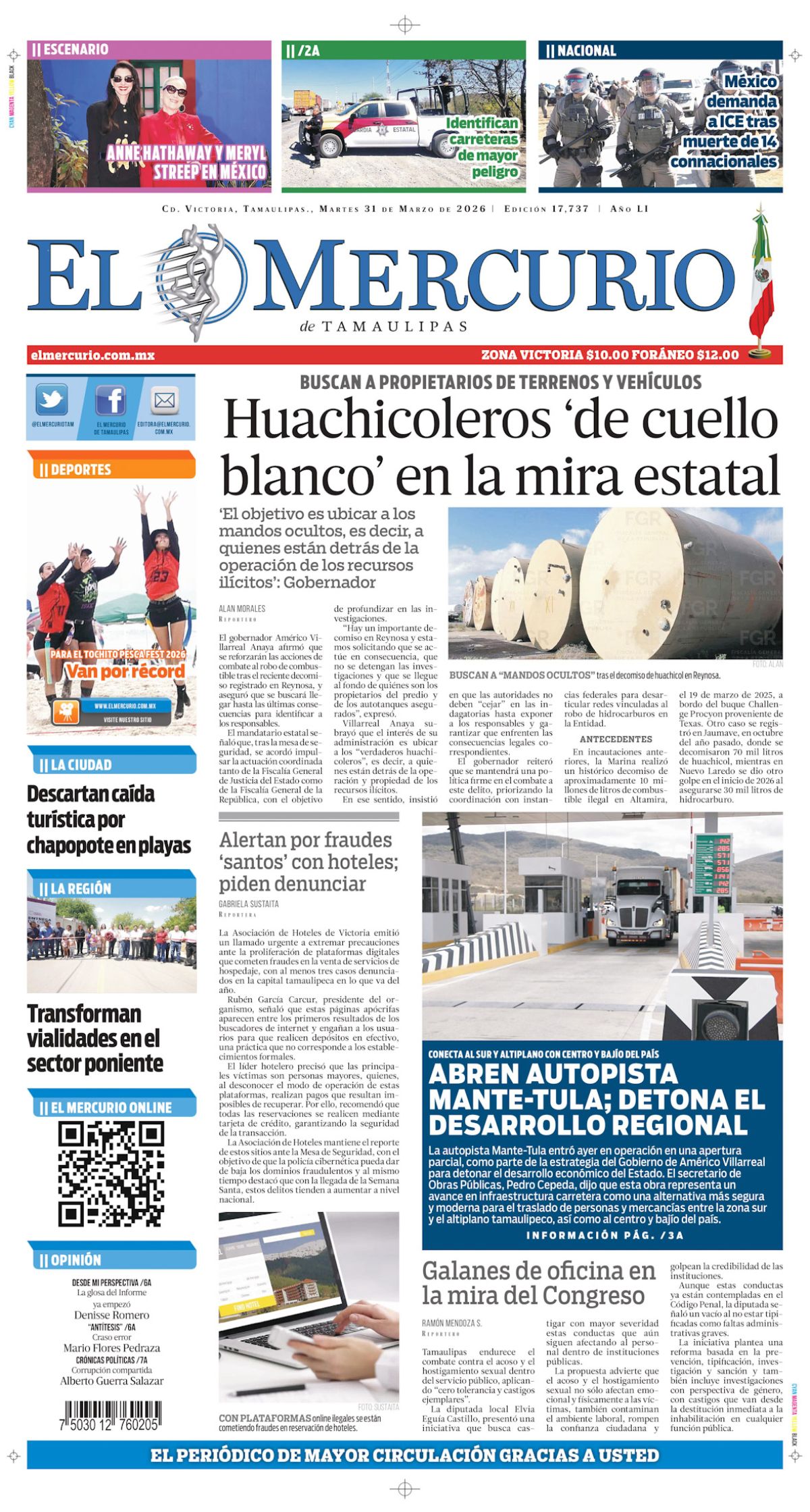 Huachicoleros ‘de cuello blanco’ en la mira estatal