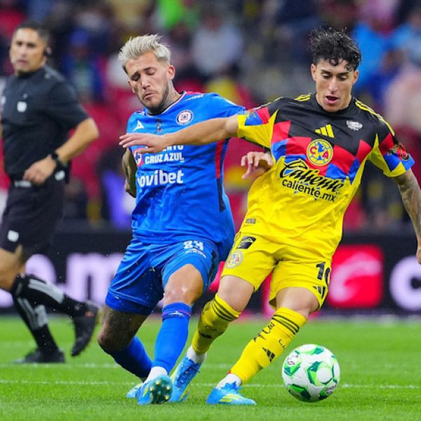 Empatan América y Cruz Azul a un gol en el clásico joven