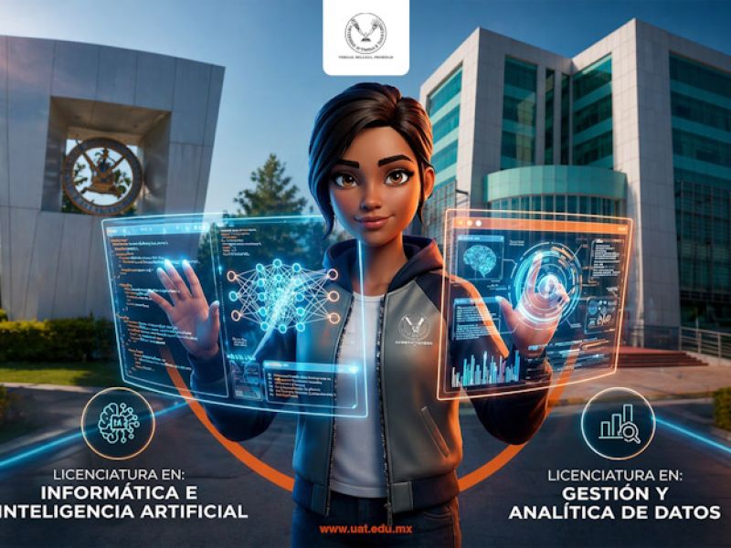 La UAT se actualiza en IA. Llegan nuevas licenciaturas en Inteligencia Artificial y analítica de datos