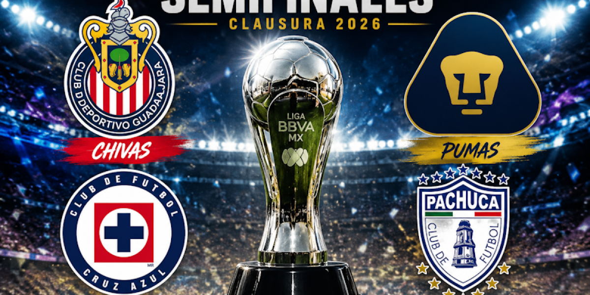 Definidas las Semifinales del Clausura 2026; Chivas va contra Cruz Azul y Pumas enfrenta a Pachuca