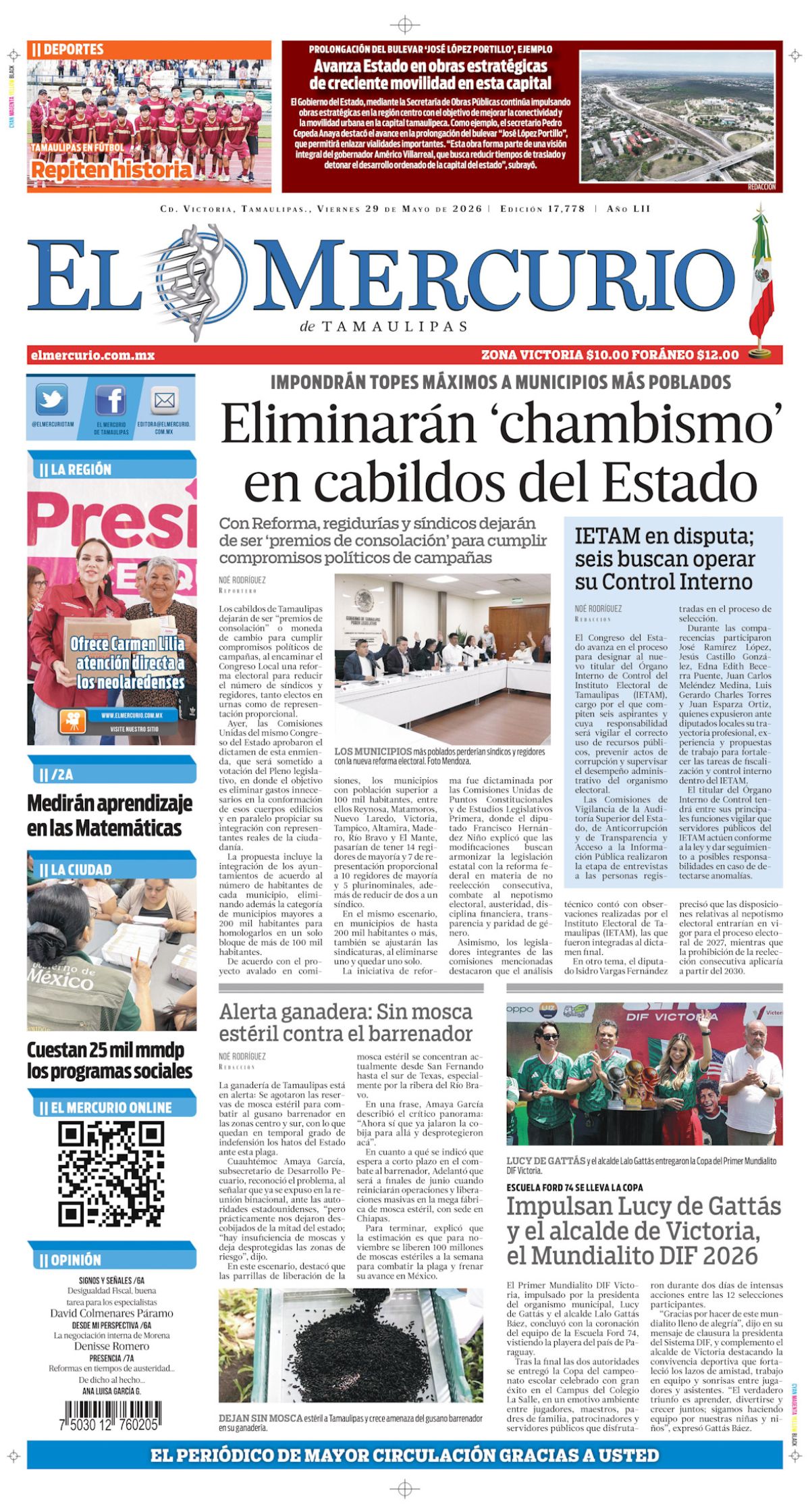 Eliminarán ‘chambismo’ en cabildos del Estado