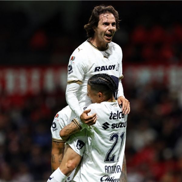 Vence Pumas a Toluca de visita 2 goles a 1