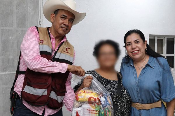 Bajo sospecha entrega de despensas en El Mante