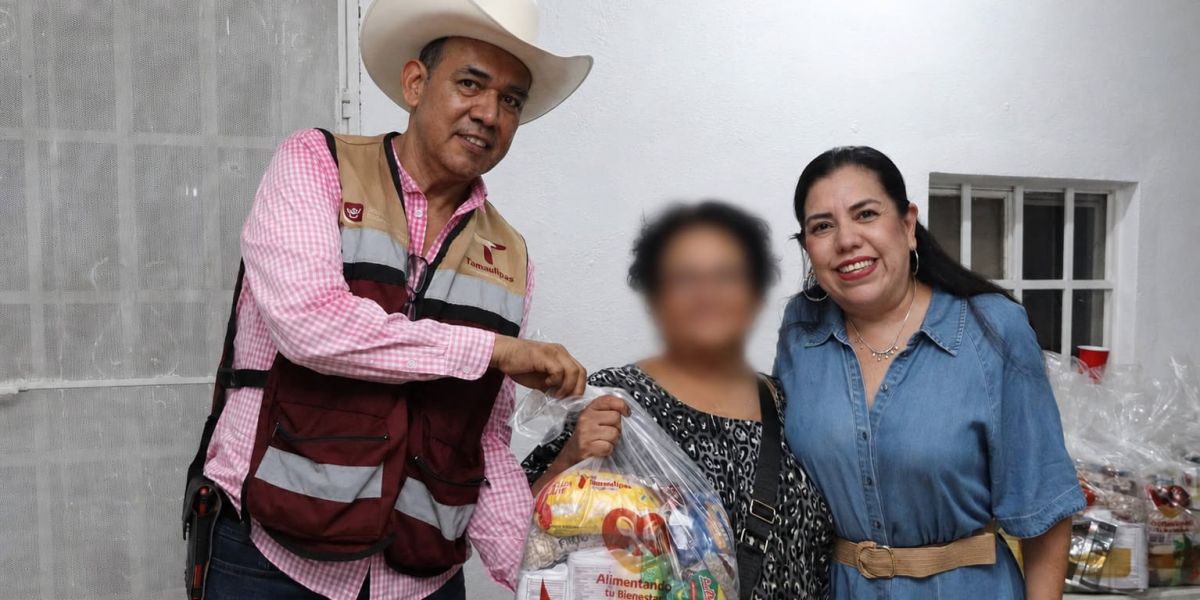 Bajo sospecha entrega de despensas en El Mante